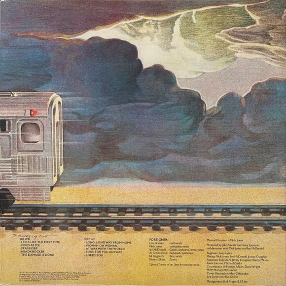 Foreigner – Foreigner (2023) New Sealed Vinyl LP - Picture 2 of 2